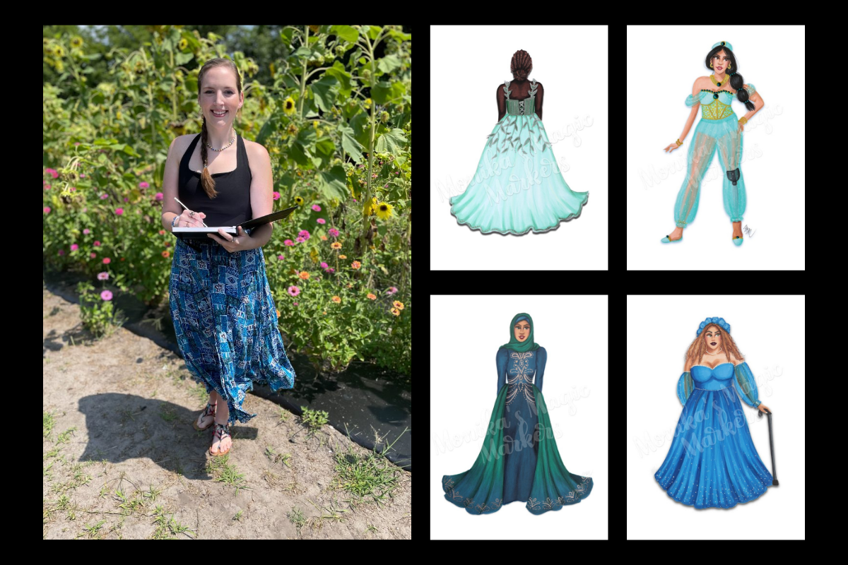 Fashion Illustrator Monika Gentry Helps Those With Health Challenges Feel Seen